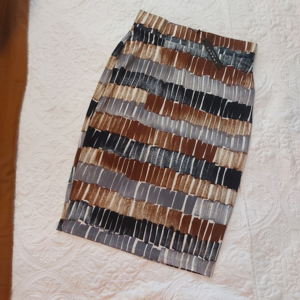 ▪︎ Striped bohemian lightweight skirt▪︎